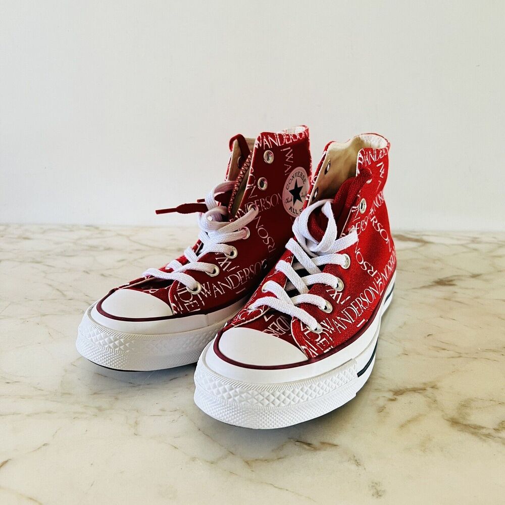 CONVERSE x JW ANDERSON Red White Chuck 70 High Top Americana - US 7 #162290C